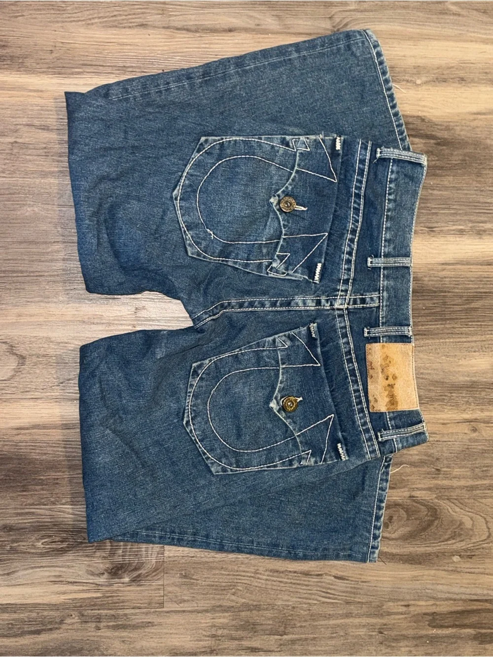 True Religion Billy Super T Jeans Men’s 34 Made USA Straight Leg Medium‎ Wash